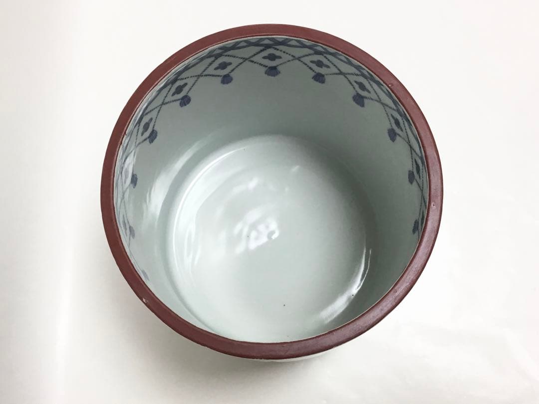 茶道具 古物品 水指 染付 桶側 静山 木箱入