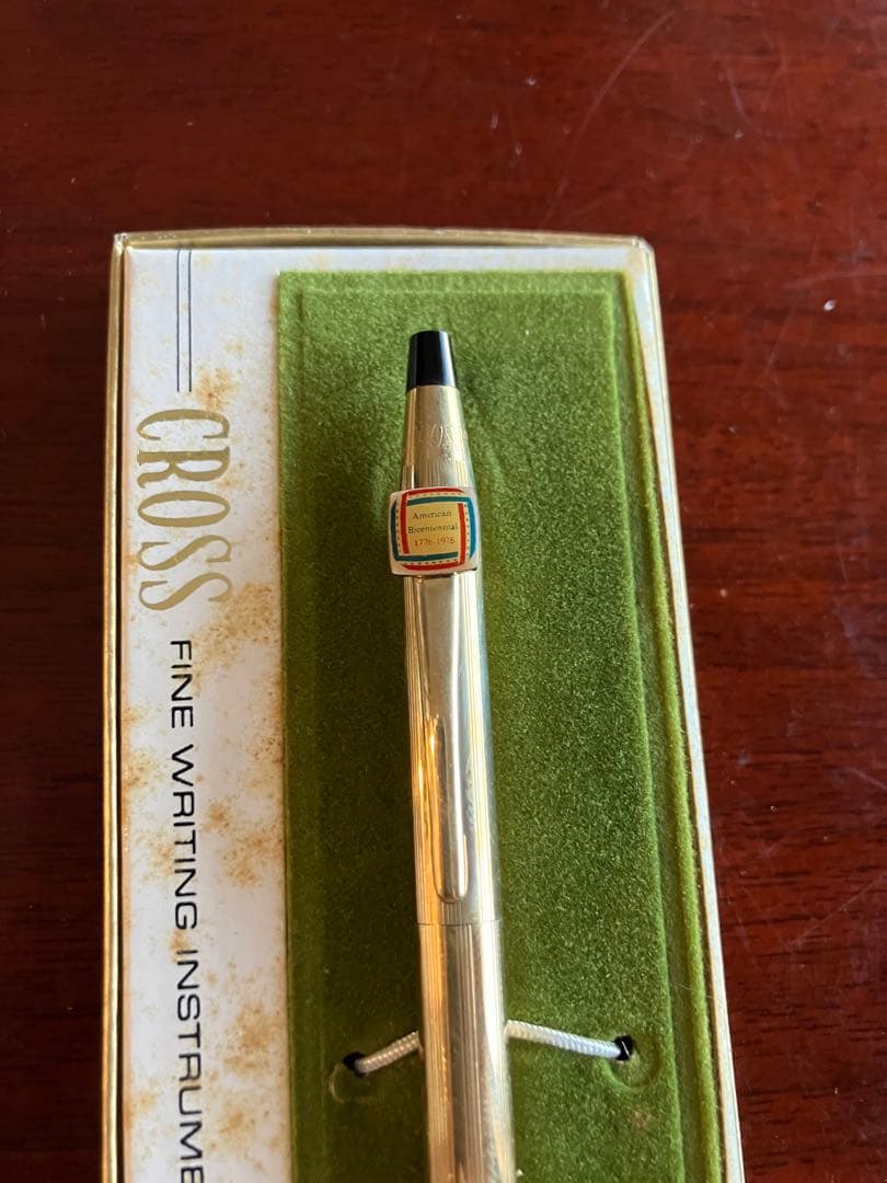 Cross 金メッキ 12KT ボールペン ビンテージ 箱付き