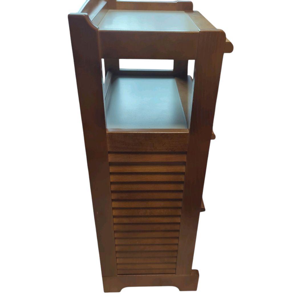 【希少品】karimoku オールドカリモク 昭和レトロ 電話台 チェスト