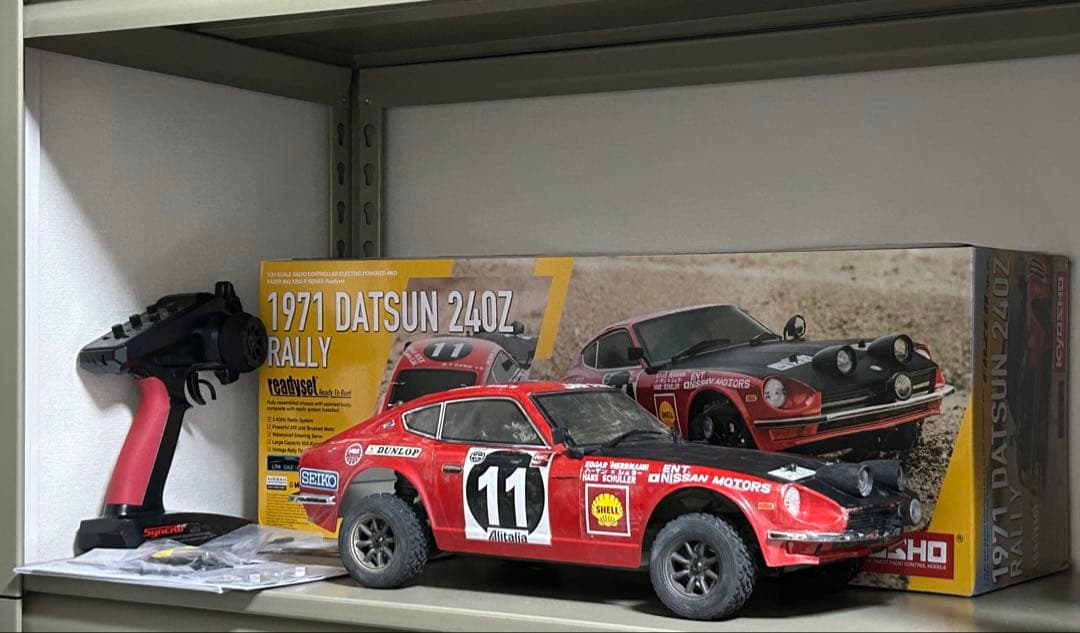 京商　1/10 ダットサン　240z ラリー　フェーザーmk-2 RTR