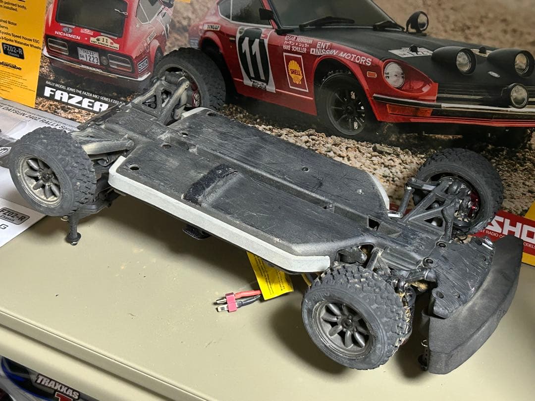 京商　1/10 ダットサン　240z ラリー　フェーザーmk-2 RTR