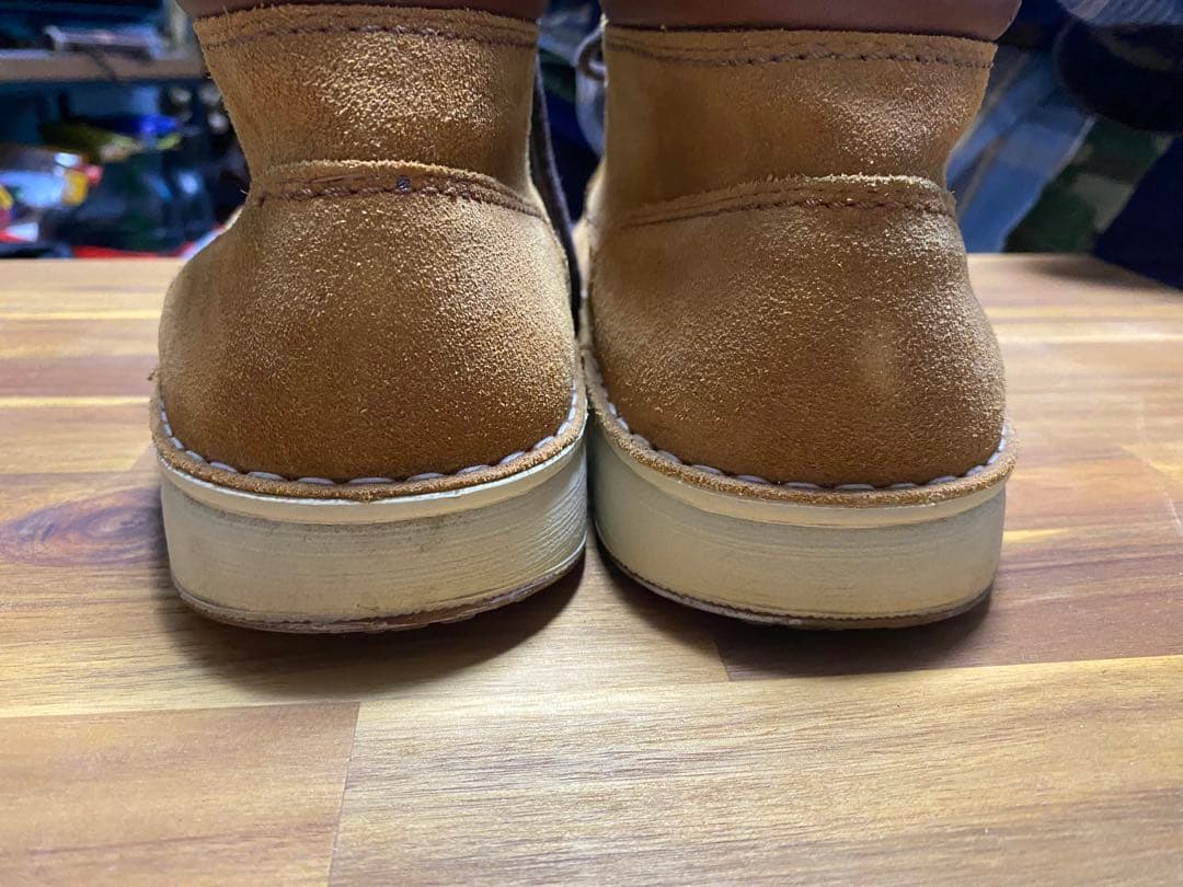 ビルケンシュトック　ブラウン スエード モカシン