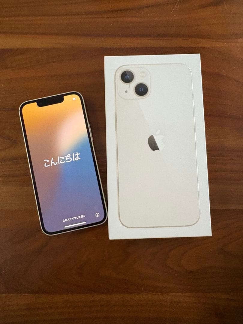 美品✳︎iPhone13miniホワイト