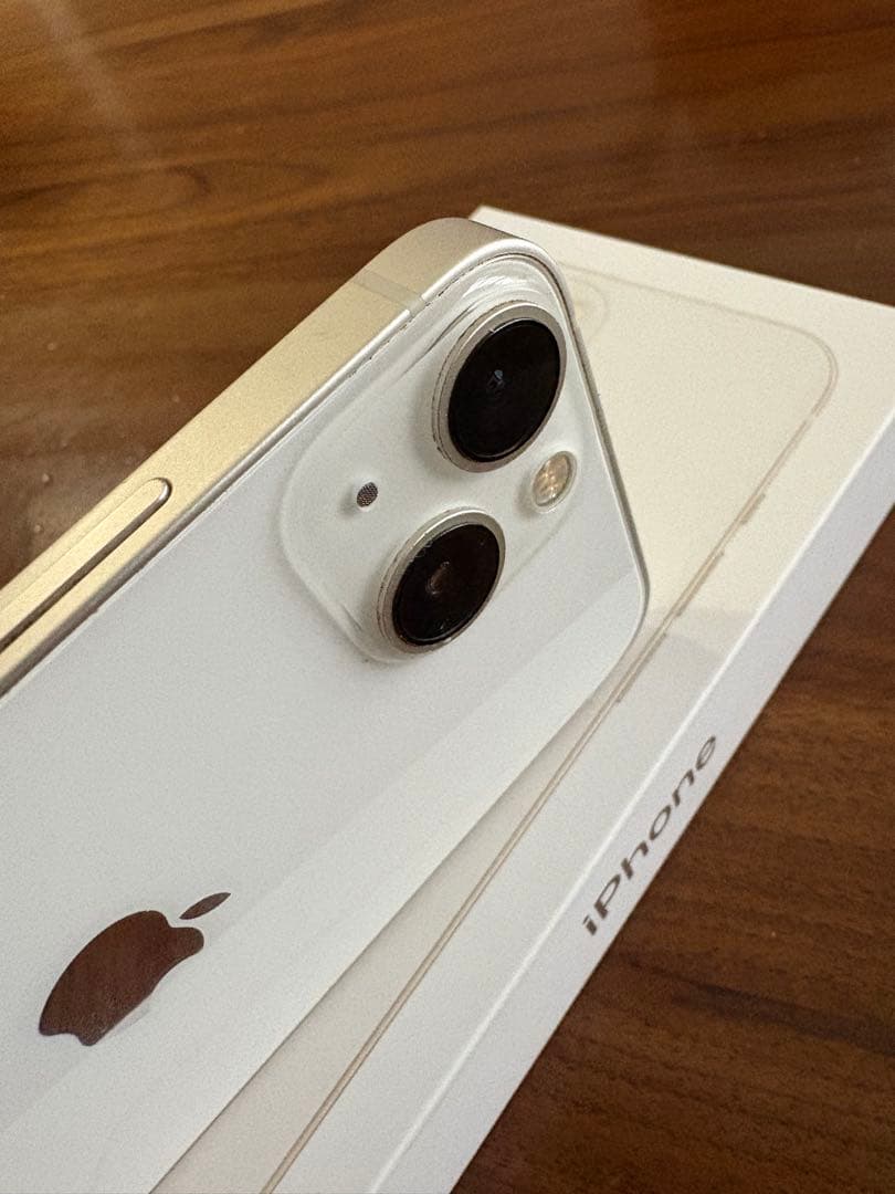 美品✳︎iPhone13miniホワイト