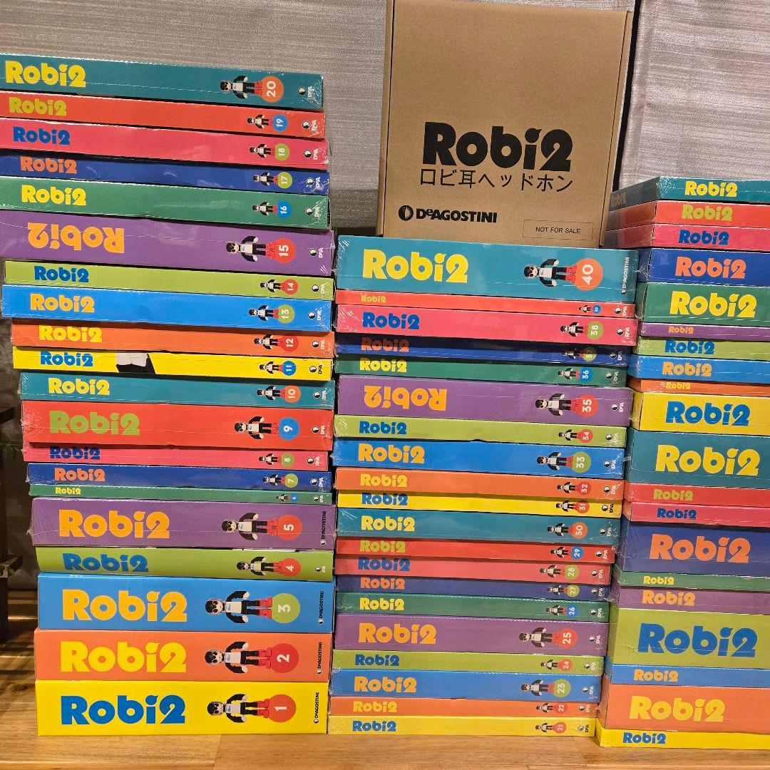 Robi 2　ロビ2　全80刊 セット　未使用　未開封　デアゴスティーニ