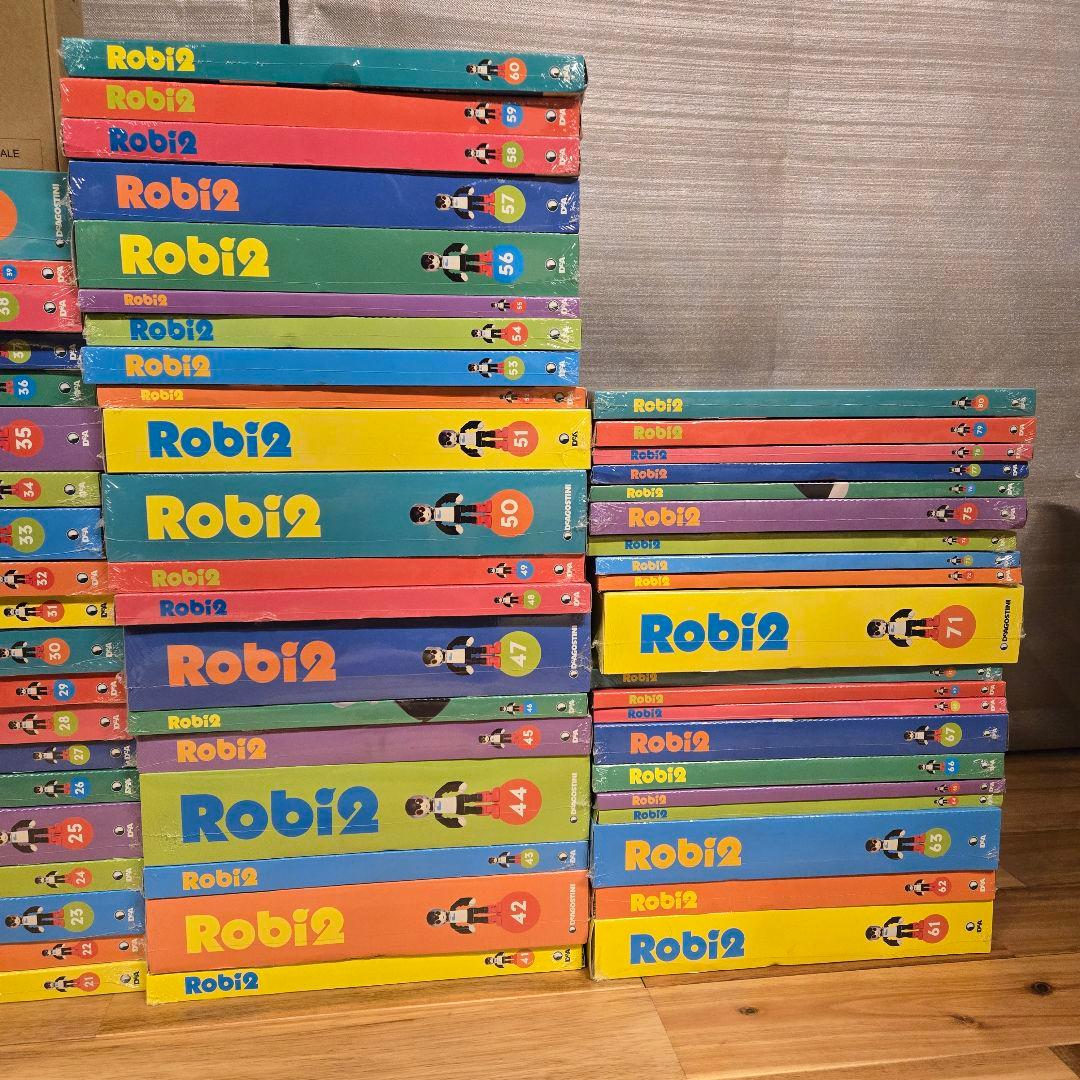 Robi 2　ロビ2　全80刊 セット　未使用　未開封　デアゴスティーニ
