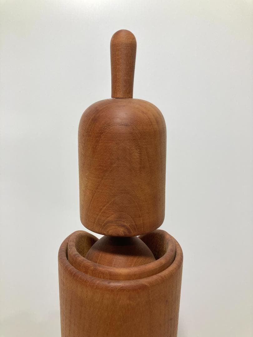 希少　美品　志藤　尚山　こけし　【初音】　約44㎝　箱付き　shozan