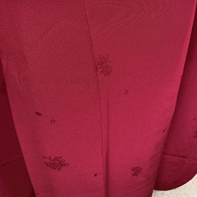 507z38☆山本寛斎 色無地振袖 比翼 嘘つき袖 重ね衿☆美品