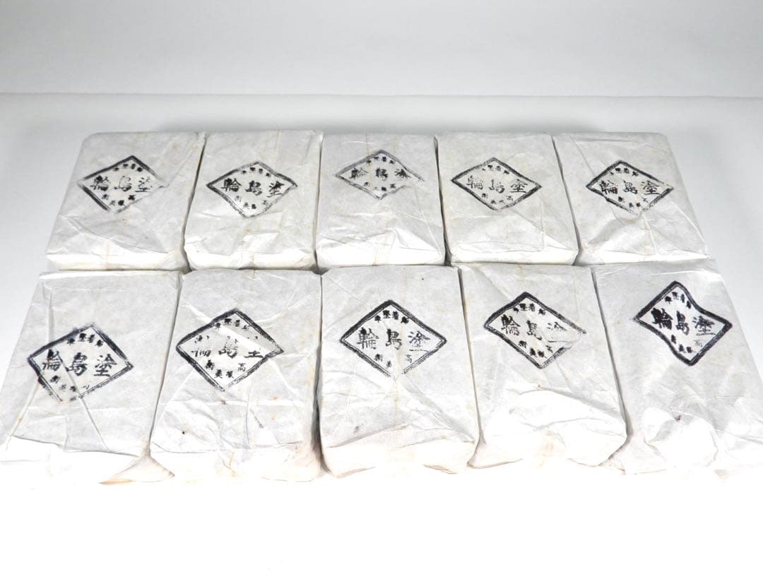 輪島塗 木製漆器 沈金 ちらし弁当、10客　高級美術