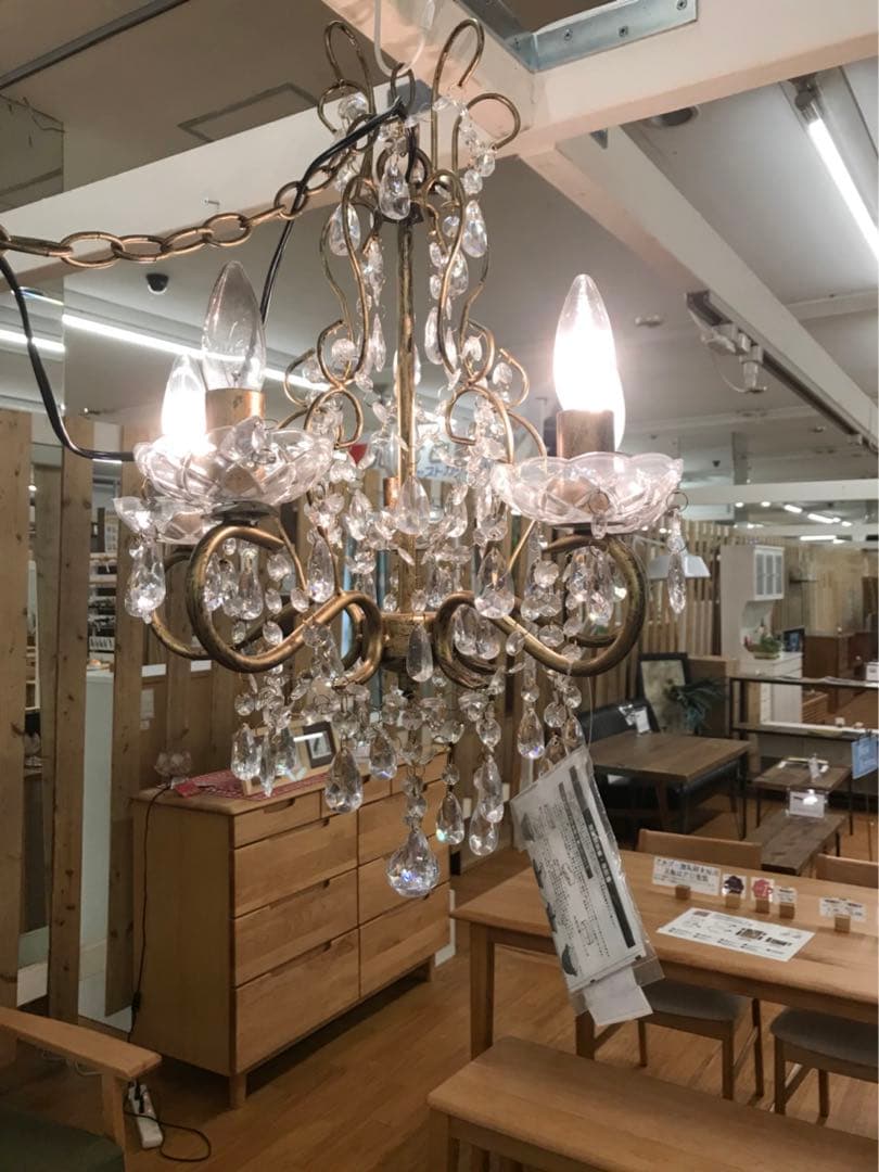 アンティーク　シャンデリア
