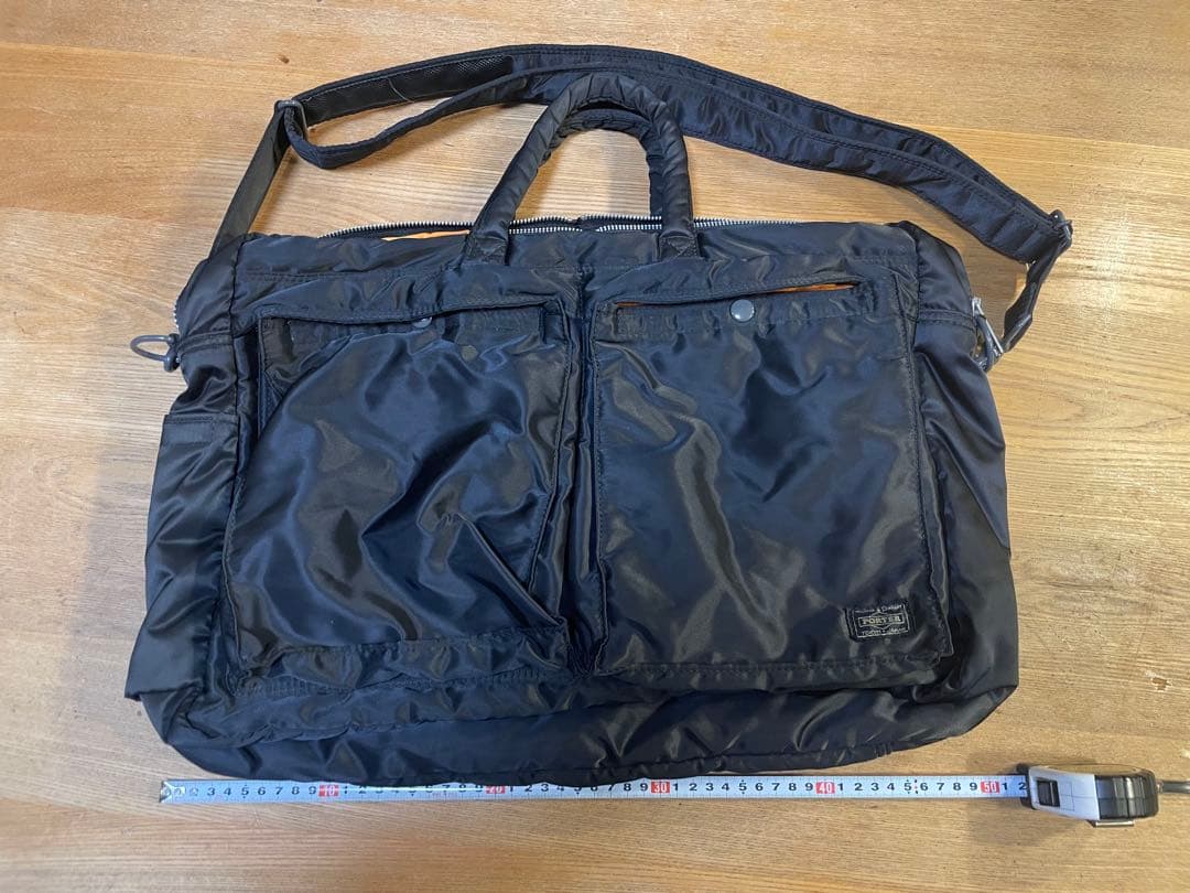 PORTER ブラック ビジネスバッグ　ブリーフ　2層