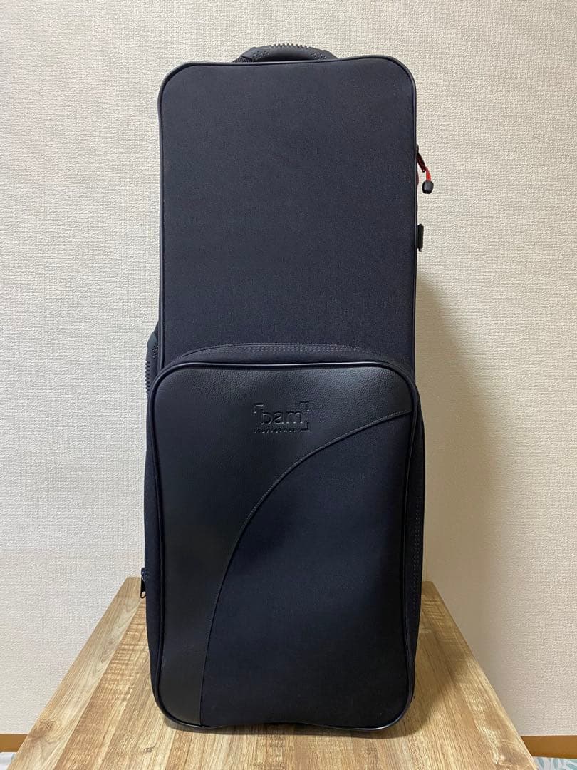 bam テナーサックス　セミハードケース　ブラック