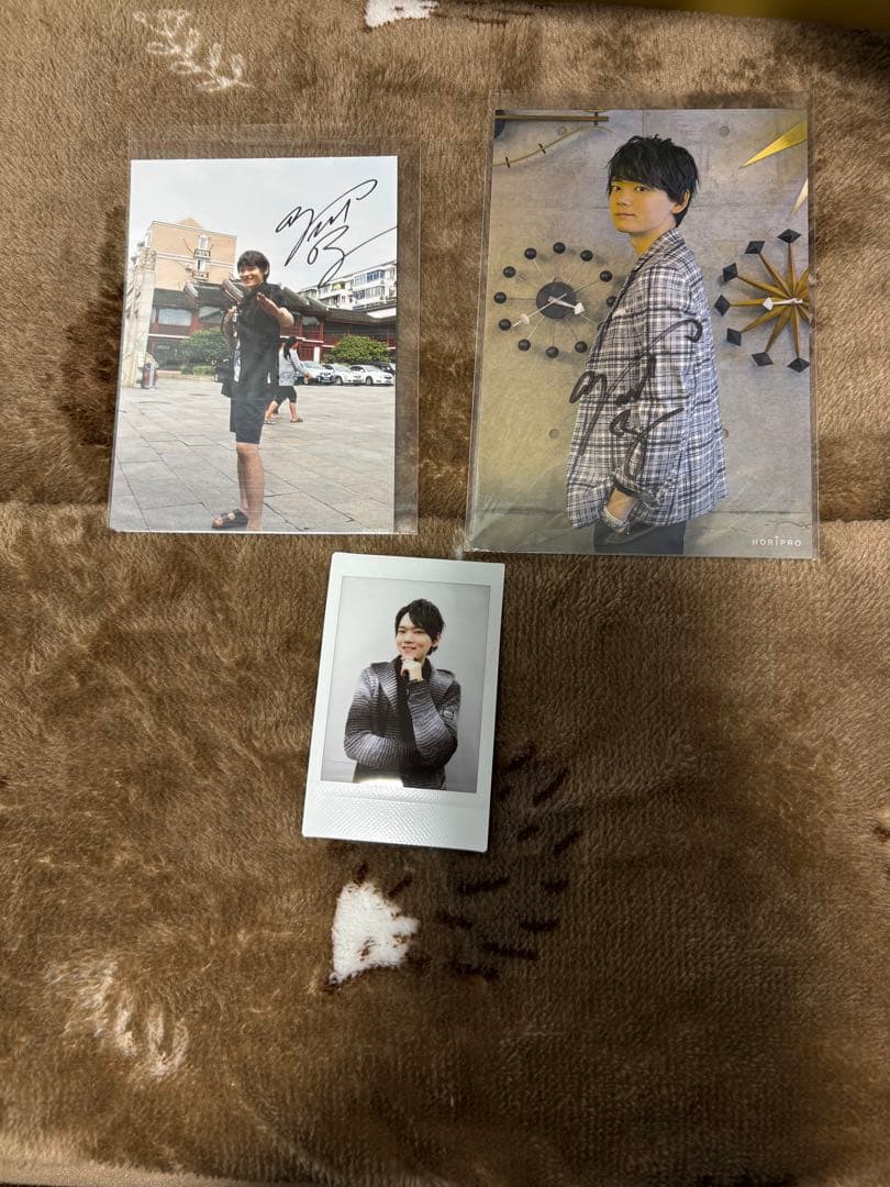 古川雄輝　チェキとサイン入り写真・ポストカード3枚セット