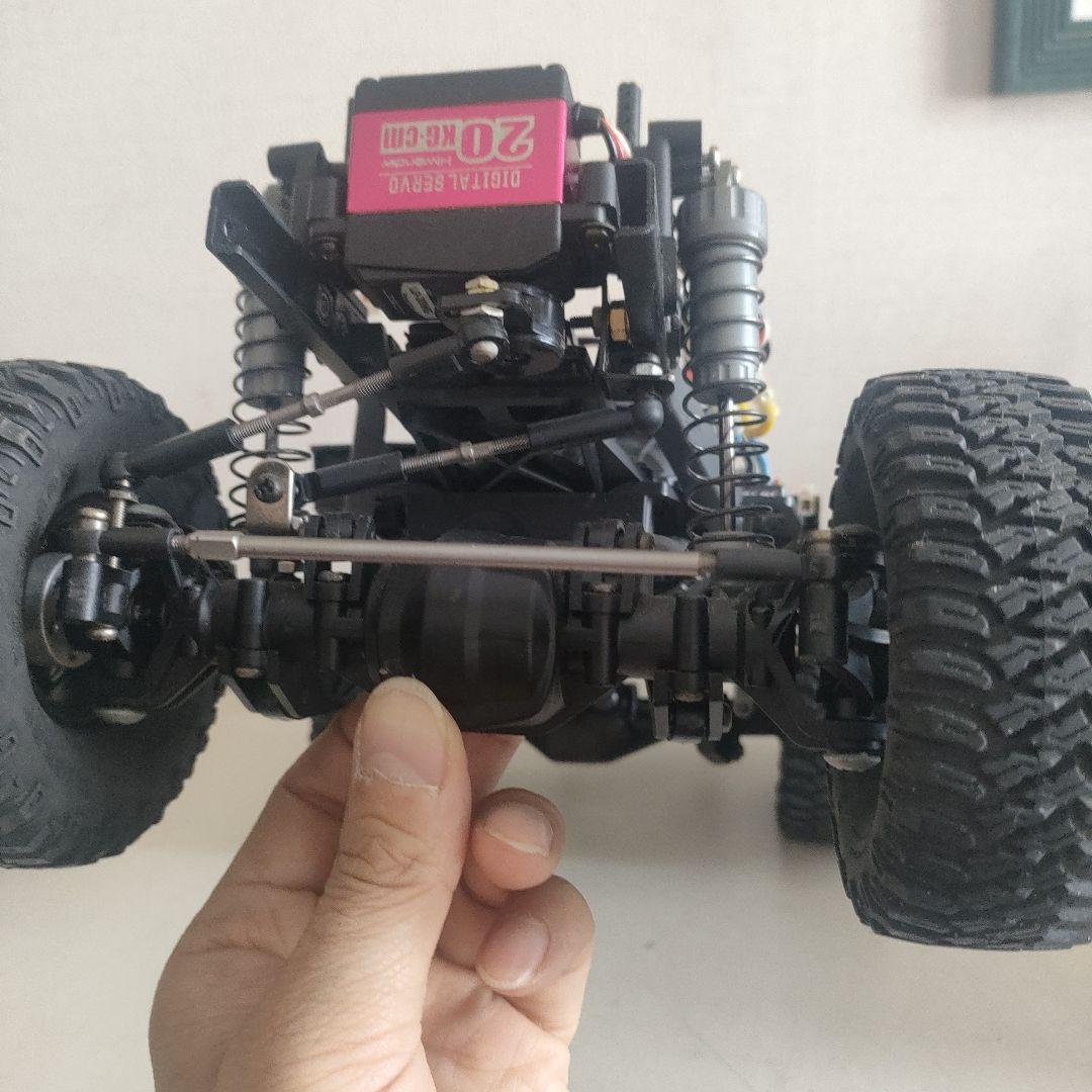 タミヤ1/10RC CC-02シャーシフルセット、 ビートルボディLED付き