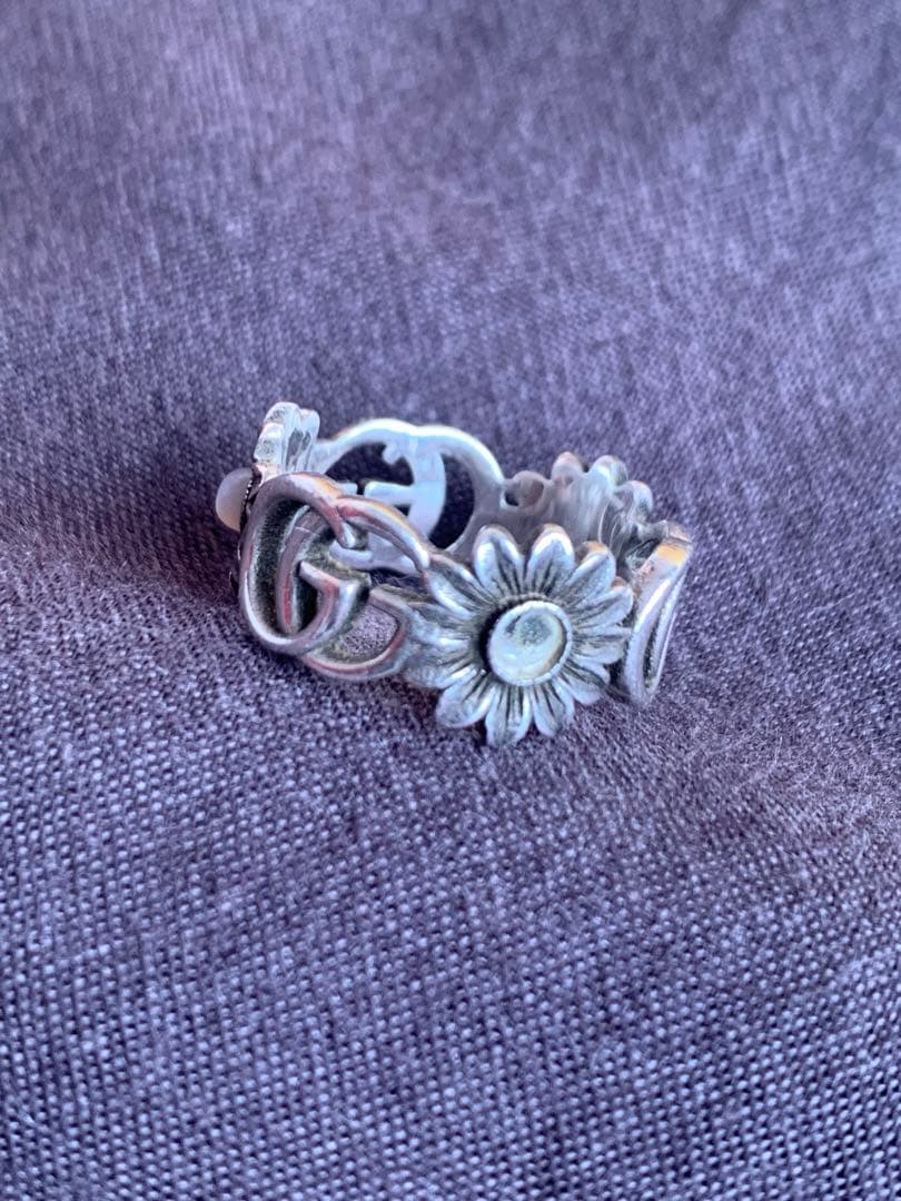 GUCCI フラワーリング　14号