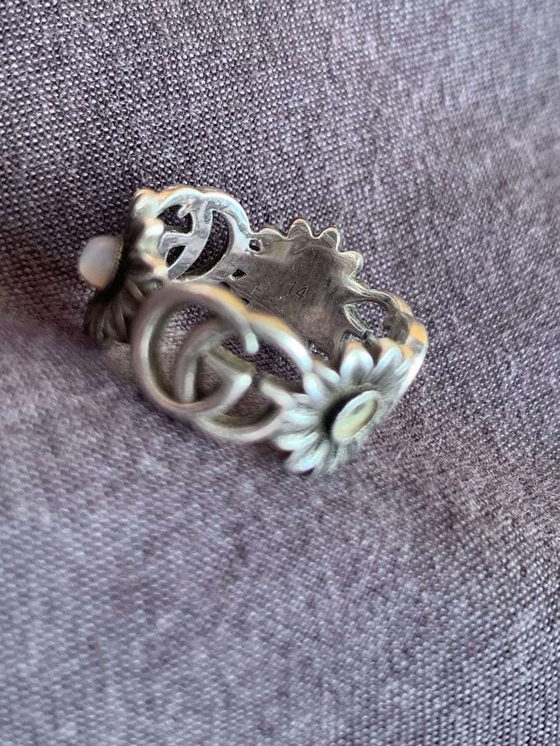 GUCCI フラワーリング　14号