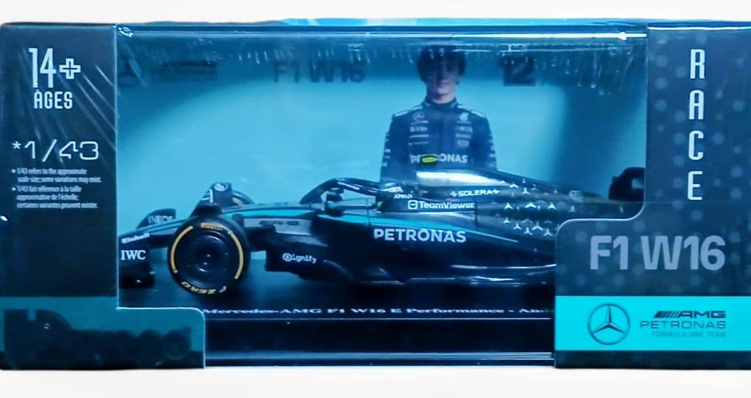 新品ブラーゴ メルセデス-AMG W16#12アントネッリ#63ラッセル セット