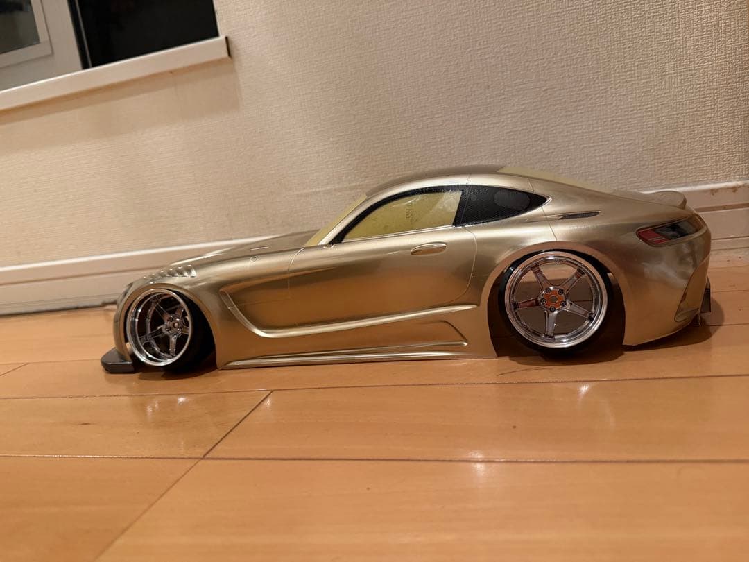 タミヤ ラジコン RC MERCEDES-AMG GT3 塗装済 スペアボディ