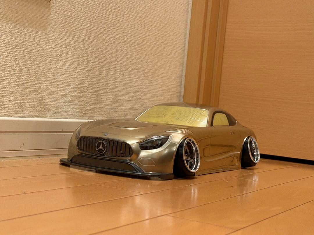 タミヤ ラジコン RC MERCEDES-AMG GT3 塗装済 スペアボディ
