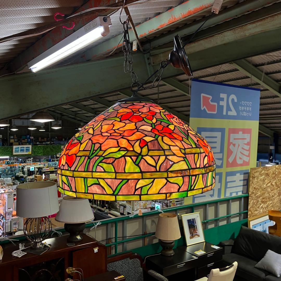 ステンドグラス照明 ペンダントライト 吊り下げ アンティーク クラシック