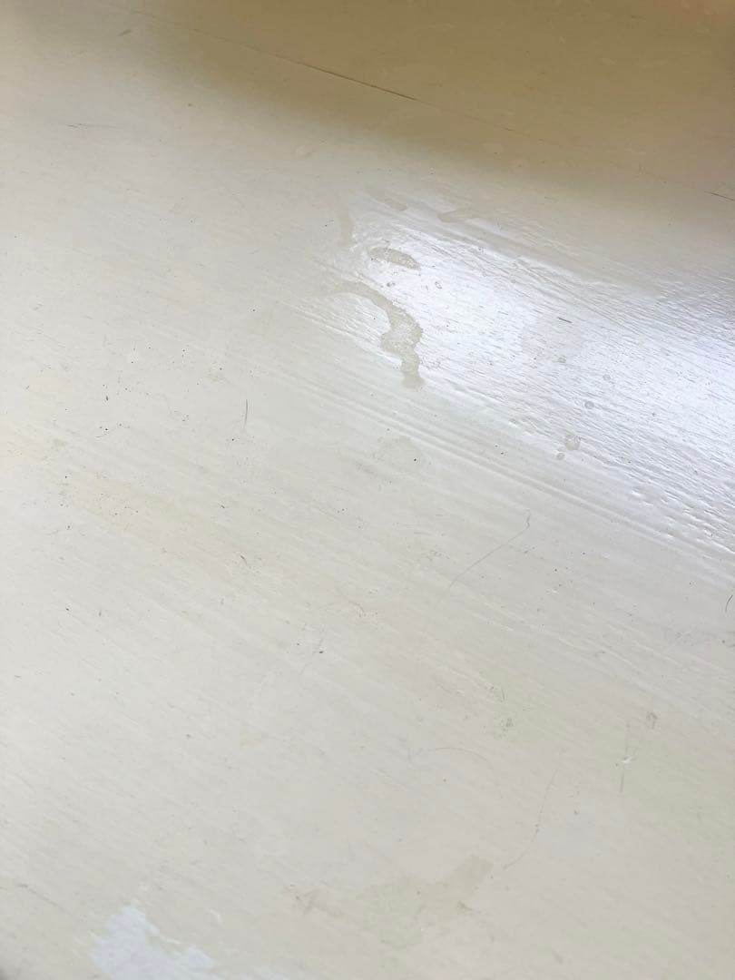 アンテーク サイドテーブル ツイスト脚 シャビーシック