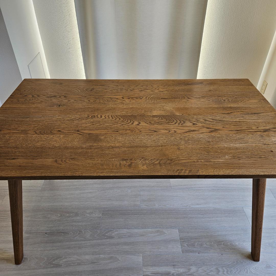 unico Addy 木製 ダイニングテーブル　W1350