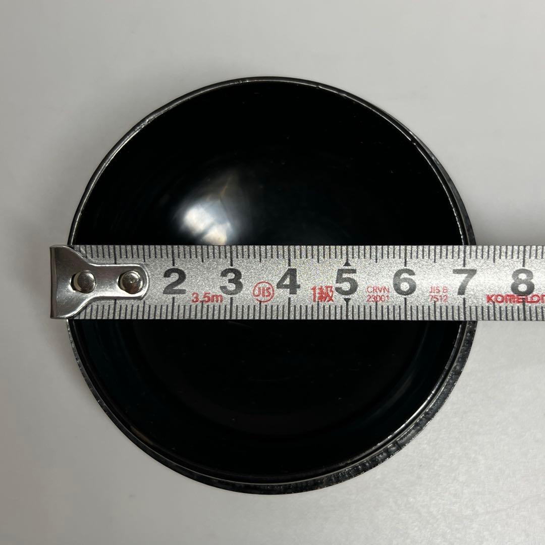 時代 菊紋様 平棗 共箱 高さ5cm 東キ7-1122☆2F