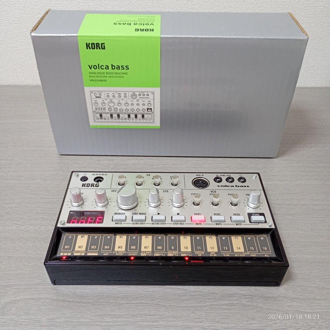 KORG volca bass アナログベースシンセサイザー　コルグ