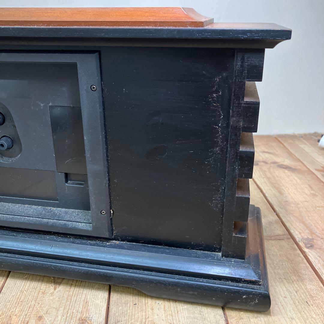 E-3 昭和レトロ シチズン 木枠 木製 置時計 目覚まし時計 置型 時計