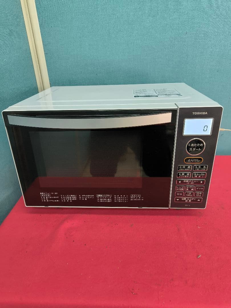 2022年製美品　東芝　オーブンレンジ 18L　 ER-V18-W