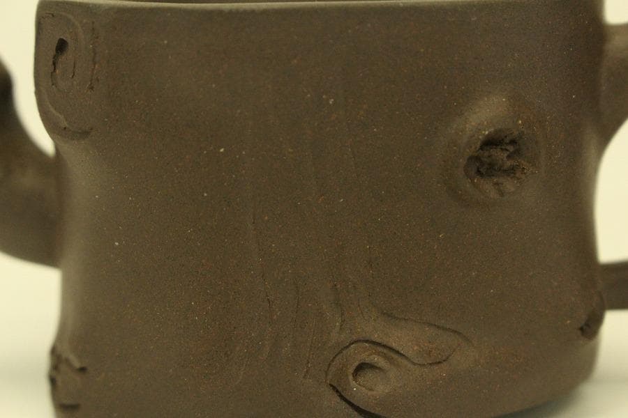 中国美術 煎茶 紫泥 茶器 在印(A738)