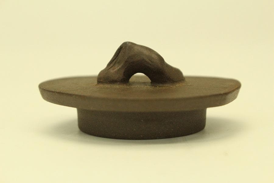 中国美術 煎茶 紫泥 茶器 在印(A738)