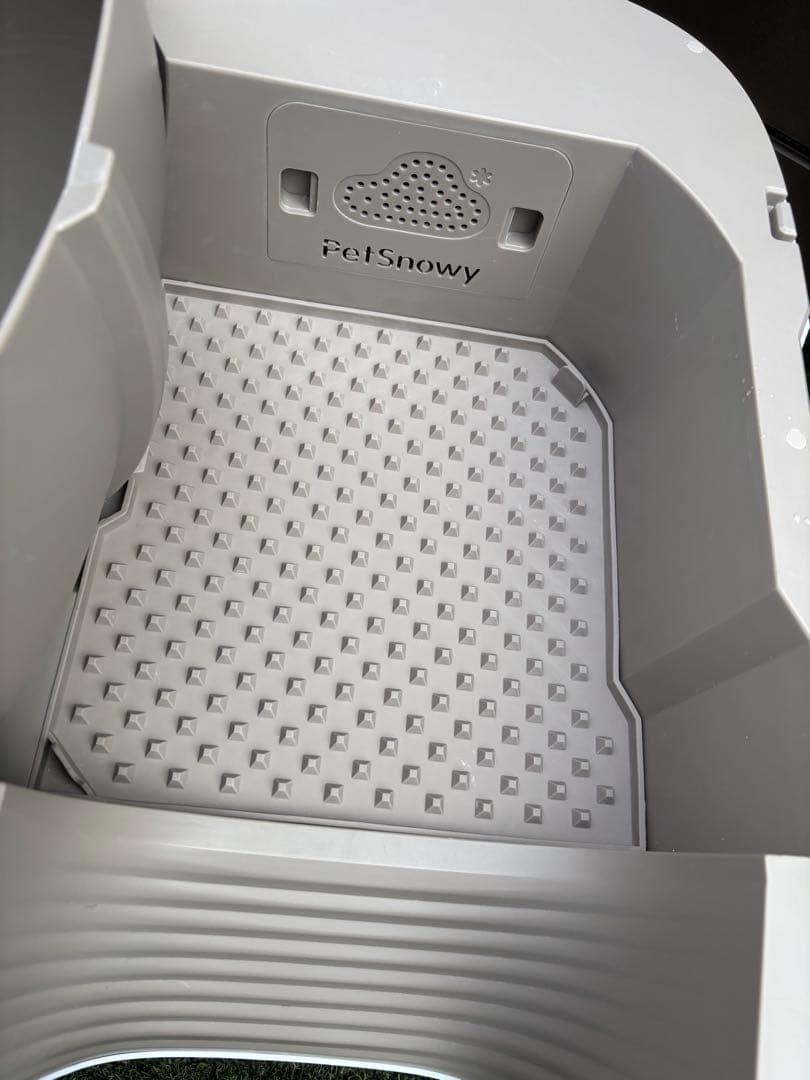 Pety 自動猫用トイレ ベージュ/ホワイト