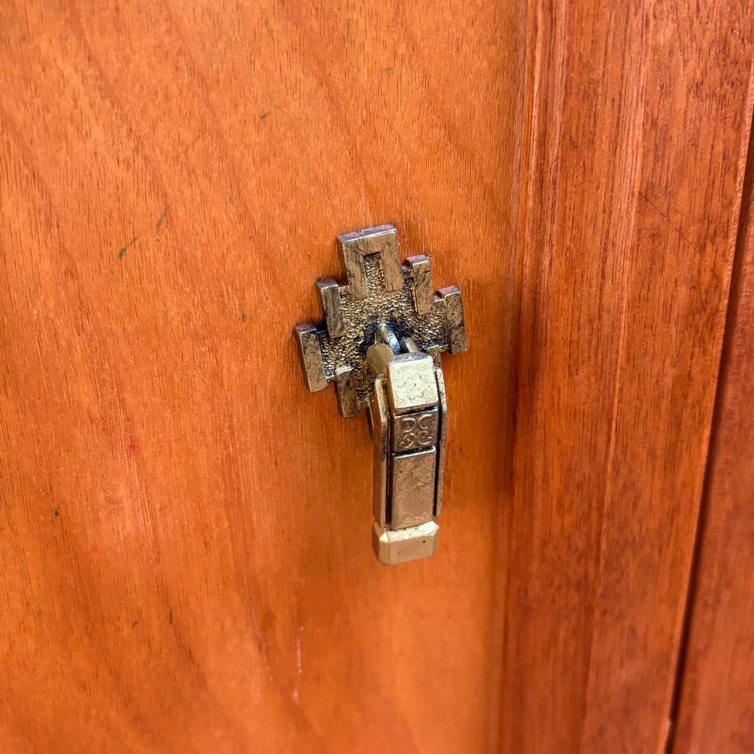 【ヴィンテージ収納棚】北欧 木製キャビネット 特注品 サイドボード アンティーク