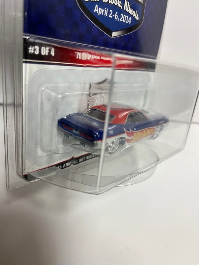 HW ナショナルズ　70ダッジ　チャレンジャー　HEMI レースチームブルー