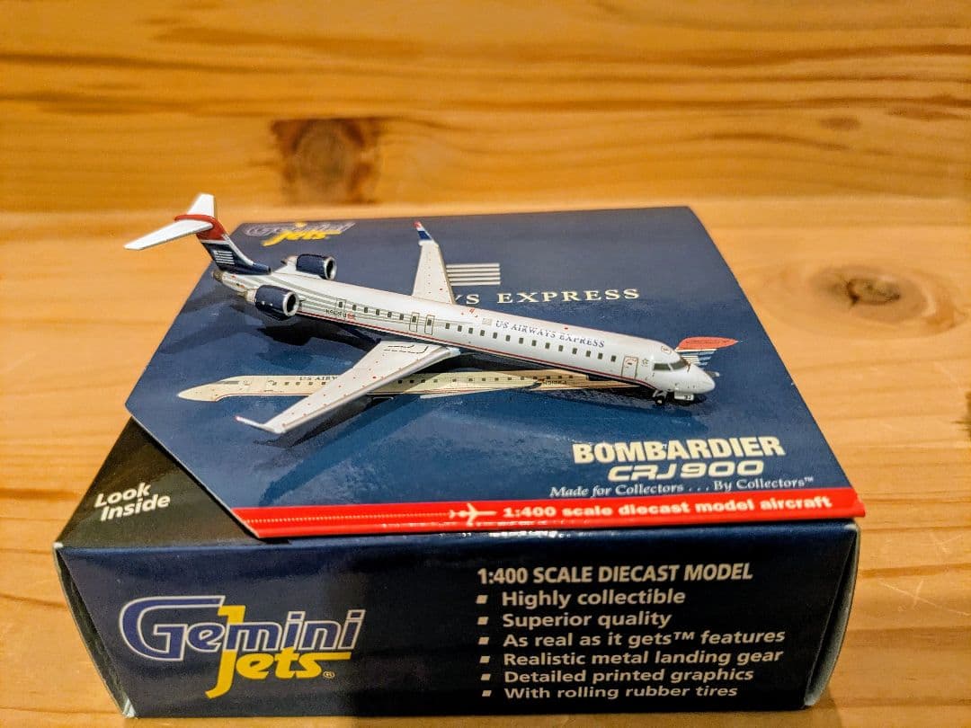 Gemini CRJ Q400 1/400　ジェミニ　ANA JAL