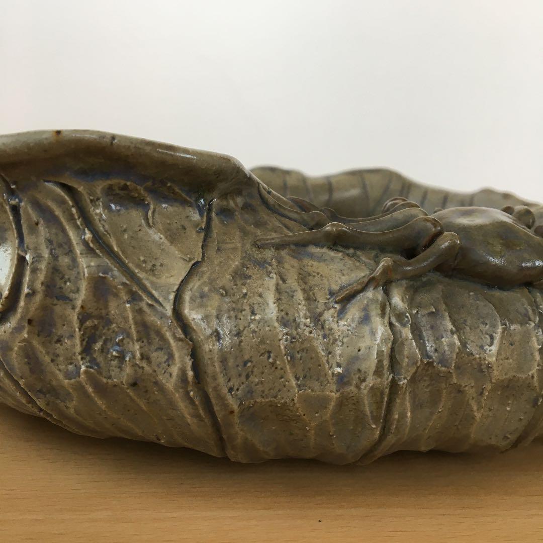 大皿　飾り皿　蟹