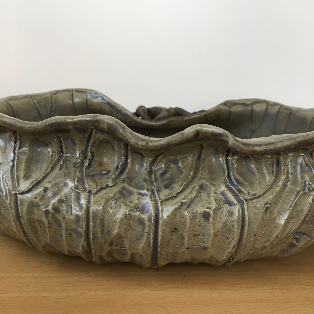 大皿　飾り皿　蟹