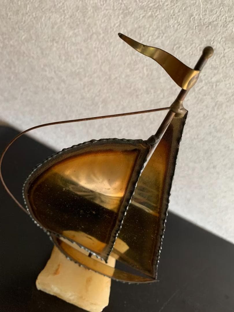 ヨット Jay 金属製 オブジェ 置物 飾り　sailing yacht Jay