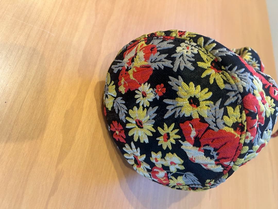 GANNI ガニー　花柄(ボタニカル)巾着バッグ