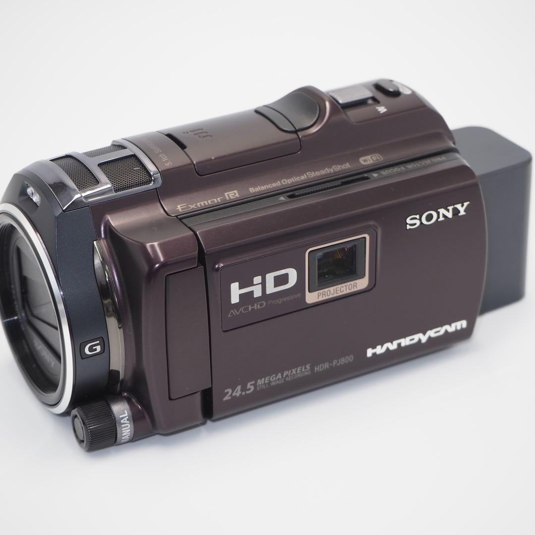 ビデオカメラ SONY HDR-PJ800 状態良好 バッテリー付き