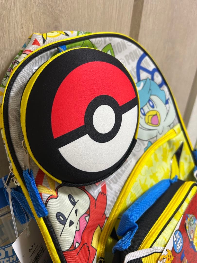 ポケモンピカチュウリュック 5点➕カードPokémon5PC SET➕cards
