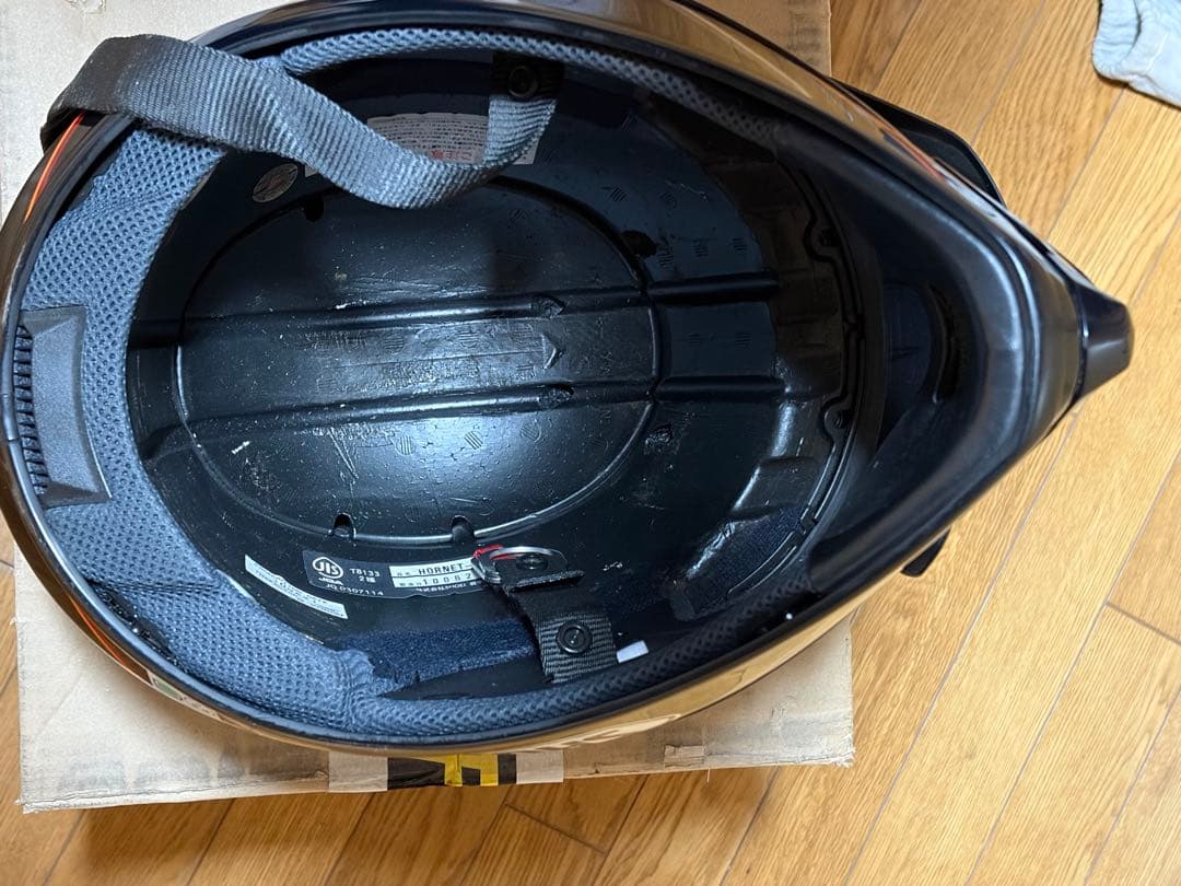 SHOEI ヘルメット HORNET DS オフロード 黒/赤