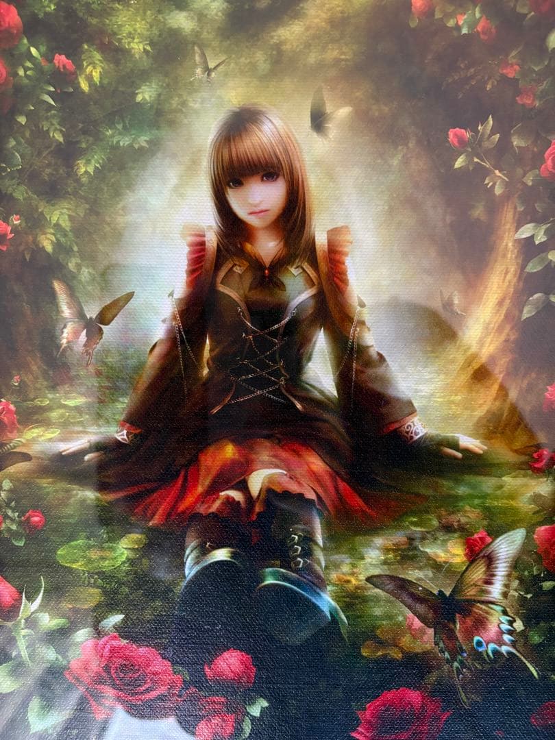 SHU アルカナロゼ　77/88 サイン入り　版画　絵画