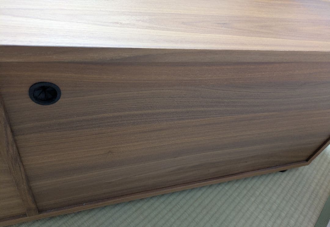 無印良品　木目調 シンプル テレビ台 収納付き