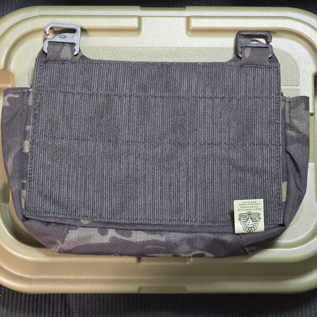 実物 FERRO Concepts  FRONT FLAP MCBK