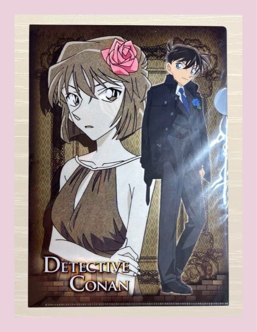 名探偵コナン クリアファイル 工藤新一 宮野志保 江戸川コナン 灰原哀 ①