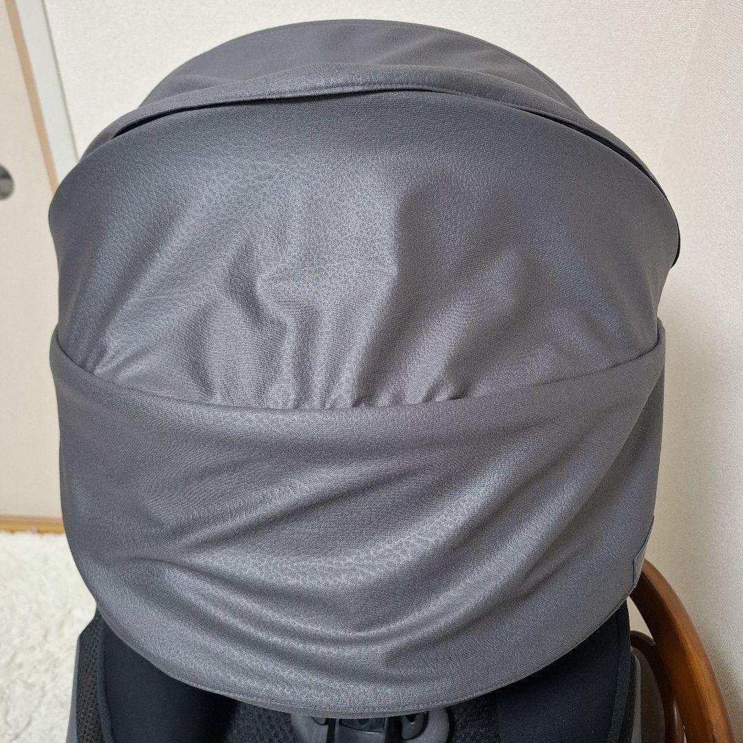 【極美品】combi THE S Plus ISOFIX エッグショック グレー