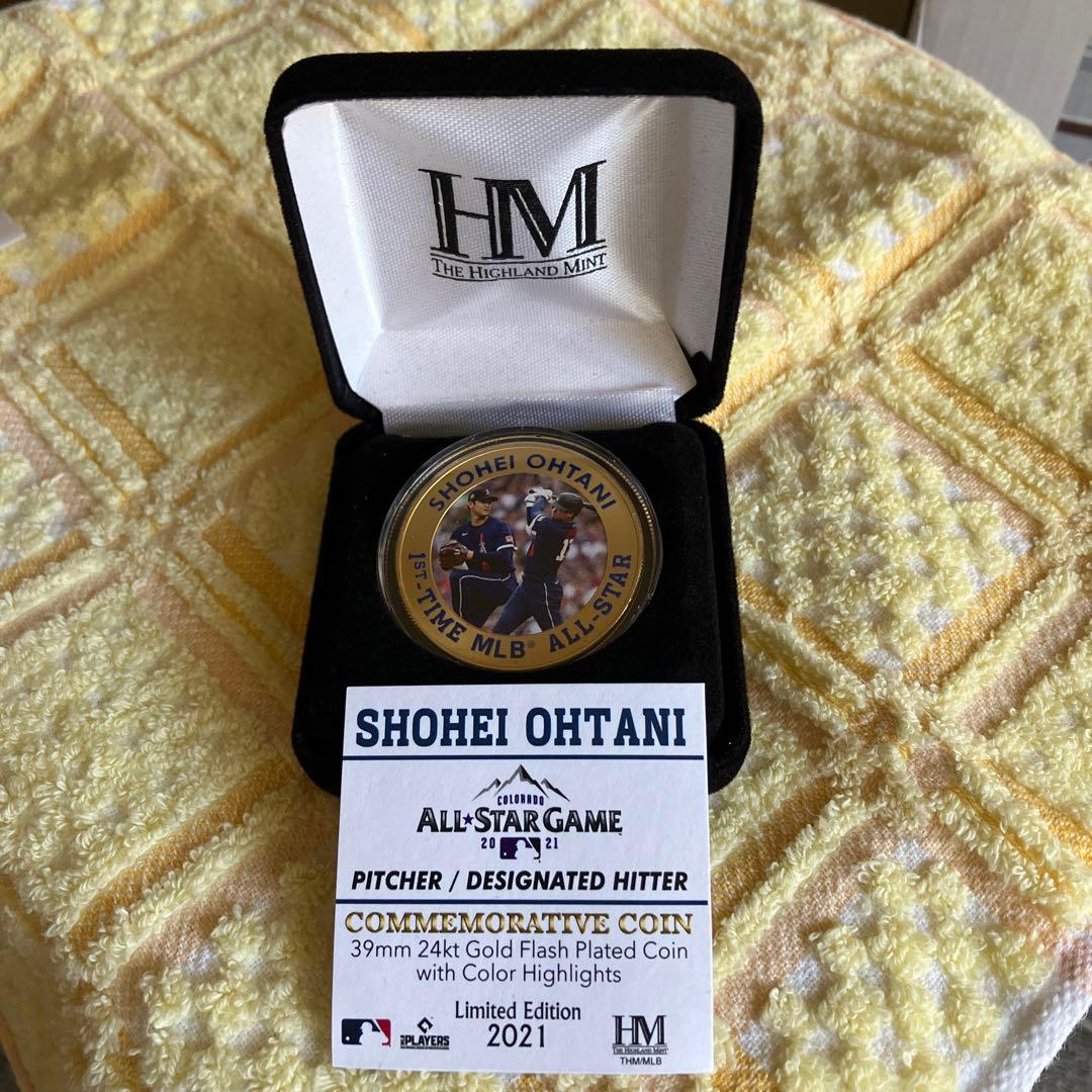 【限定記念品】【希少】 大谷翔平　ゴールドカラー