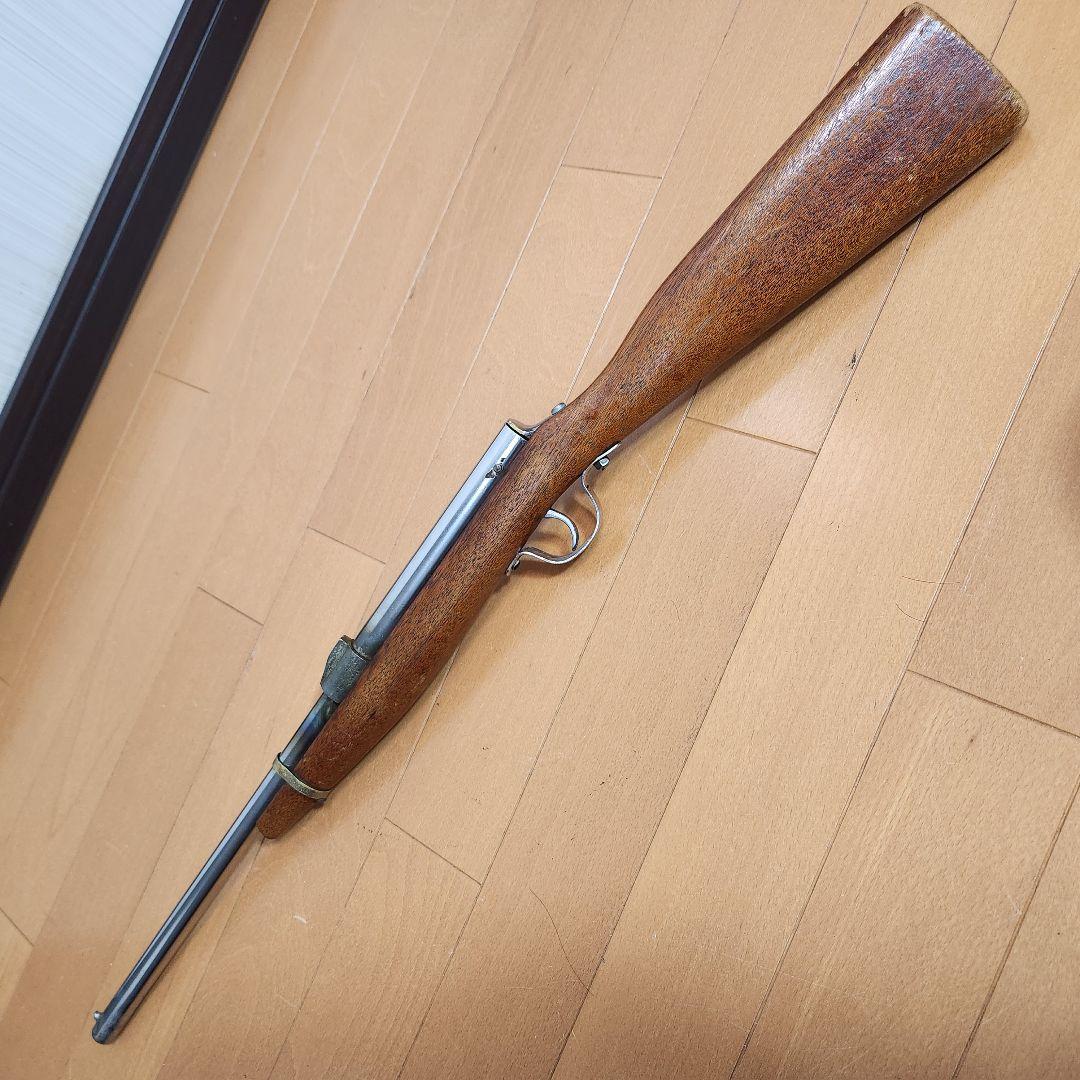 【動作品】射的銃 コルク銃 1丁 コルク弾 約100個付き ビンテージ